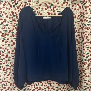 Abercrombie & Fitch Deep Blue Blouse